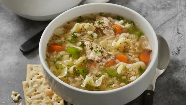 You'll Adore This Quick Chicken Noodle Soup Made with Only One Pot and Fresh Ingredients!