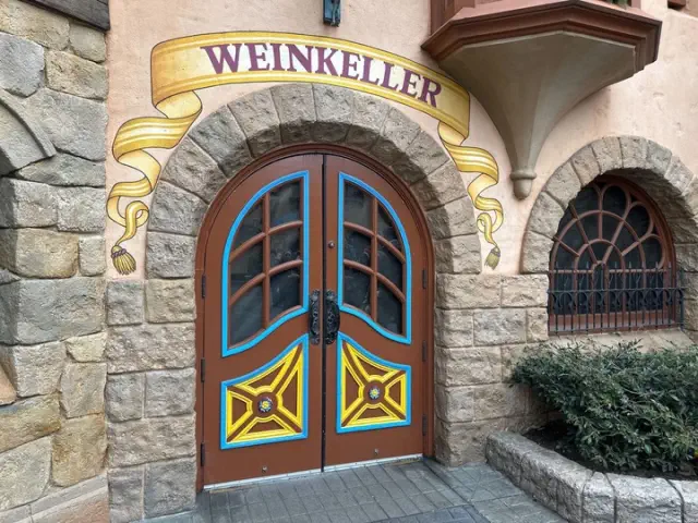 Weinkeller in the Germany Pavilion at EPCOT is currently undergoing renovations and will be temporarily closed.