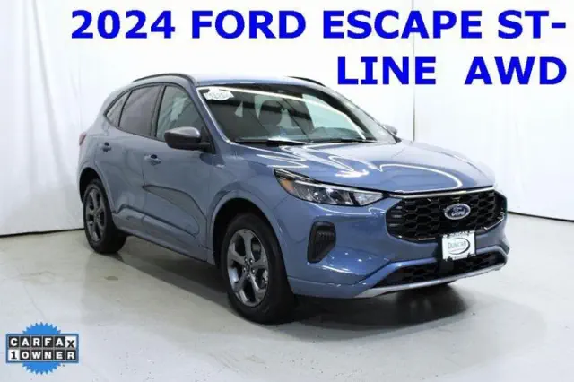 2024 Ford Escape ST-Line in Vapor Blue