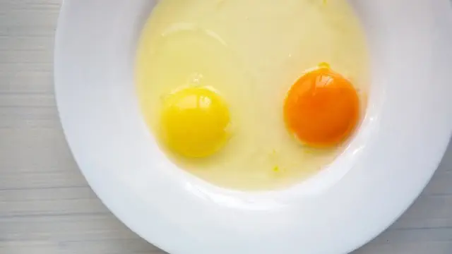 Does the color of an egg yolk have any significance?
