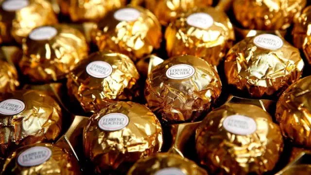 You're unwrapping Ferrero Rocher incorrectly – the sticker serves a smart purpose.