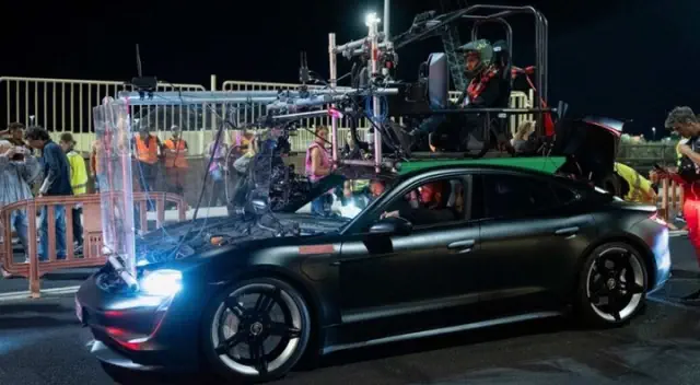 Porsche Taycan Shines in ‘Den Of Thieves 2: Pantera’