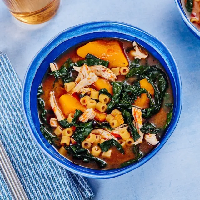 Hold onto Your Fork! A comforting soup for a day when you're under the weather.
