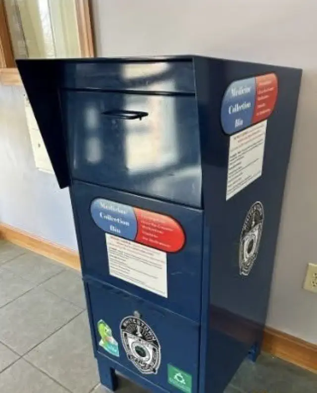 Whitestown Provides Medicine Collection Bin for Safe Disposal of Unused and Expired Medications