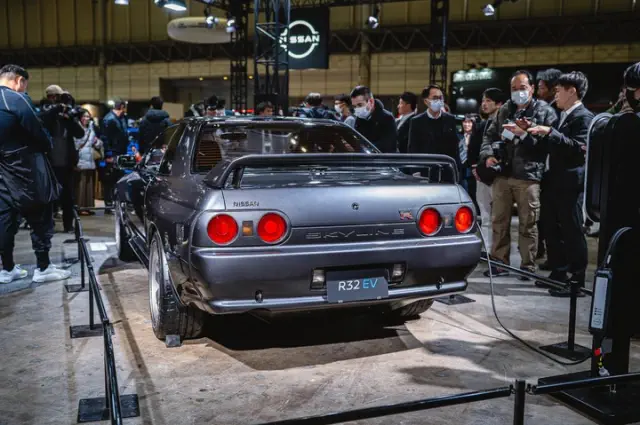 2025 Tokyo Auto Salon: Nissan transforms the iconic R32 GT-R into an electric vehicle