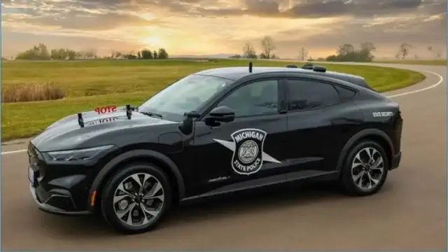 Michigan State Police incorporate Mustang Mach-E into their security officer fleet.