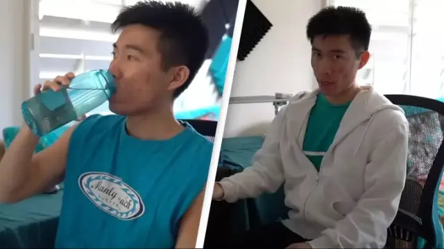 A man shares his experience after consuming three liters of water daily for a month, discussing the effects it had on his body.