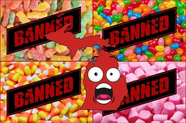 Federal Authorities to Remove Several Well-Loved Candies from Store Shelves in Michigan